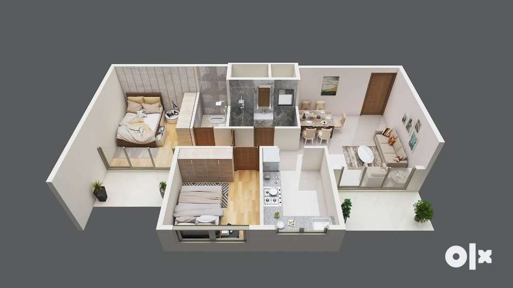 1 BHK FOR SALE IN ULWE AT PRIME LOCATION