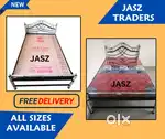 Quality iron steel cot hostel bed cot foam mattress available