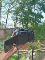 Nikon d5300 with 50mm prime lens + bag battery charger