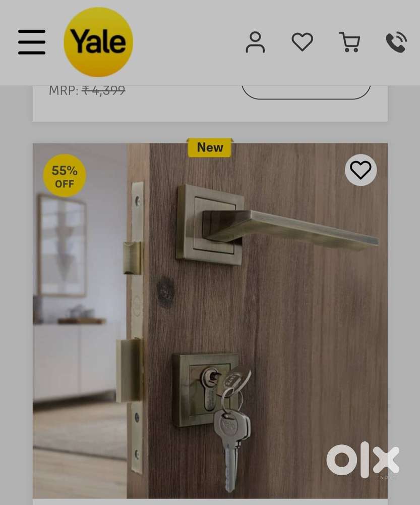 Fashionable door lock