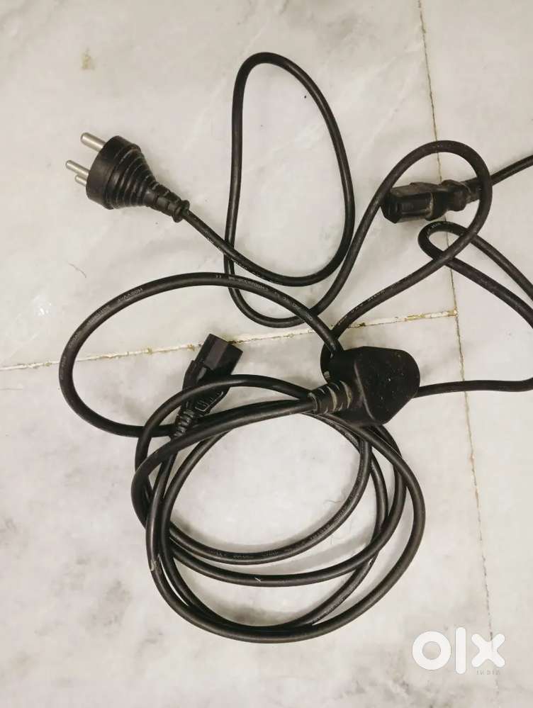 Computer power cable volex for sale rear used