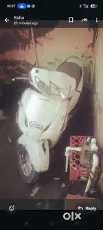 Honda activiva 3g  white coluour