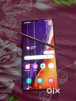 Samsung Note 20 ultra 5G curved display 3 line only running condition