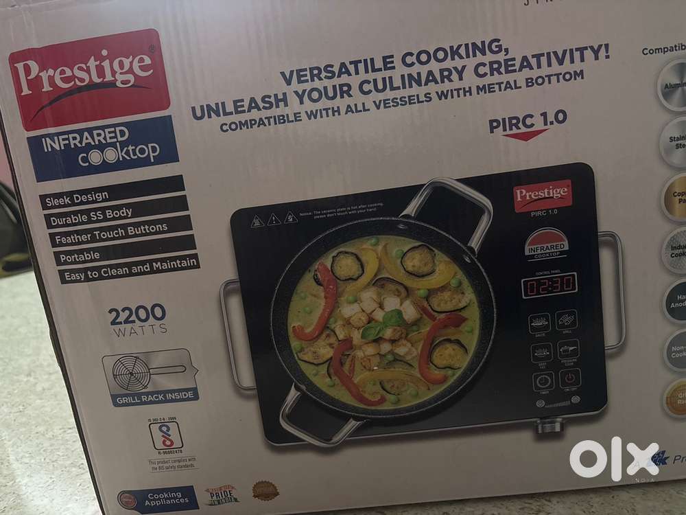 Prestige infrared cooktop