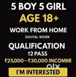 We are looking for candidates for simple online/digital tasks.