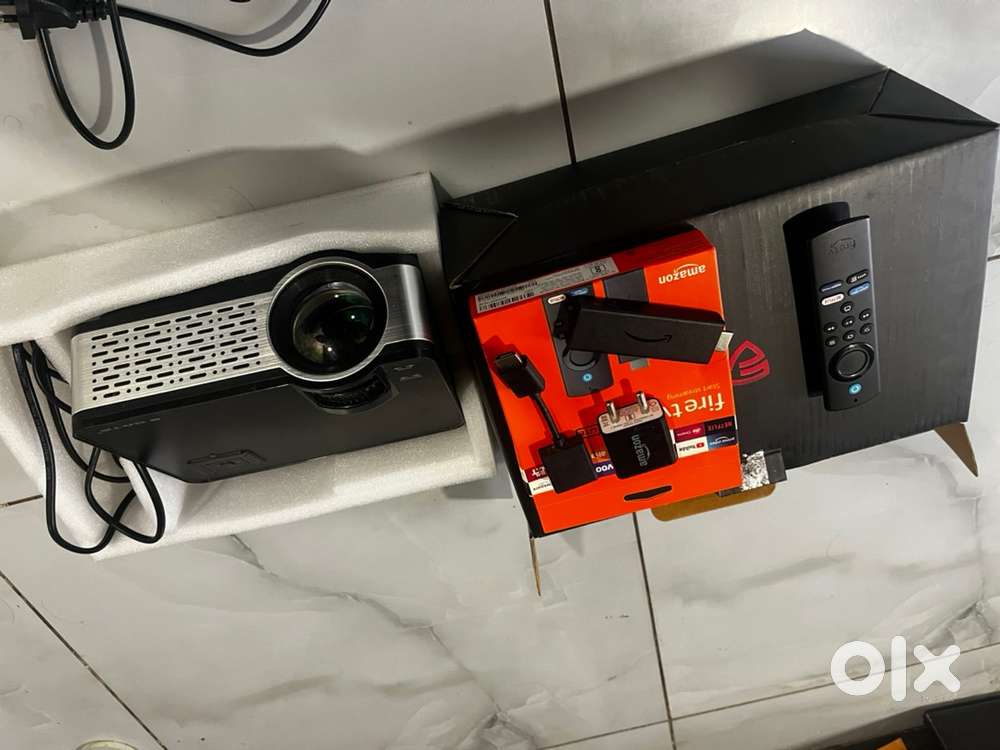 E Gate i9 Pro-Max Projector + Amazon Fire TV Stick Lite (combo)