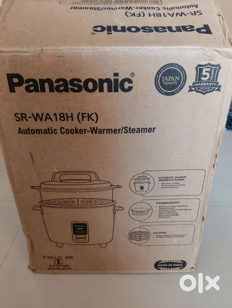 Panasonic Automatic Cooker Warmer Steamer