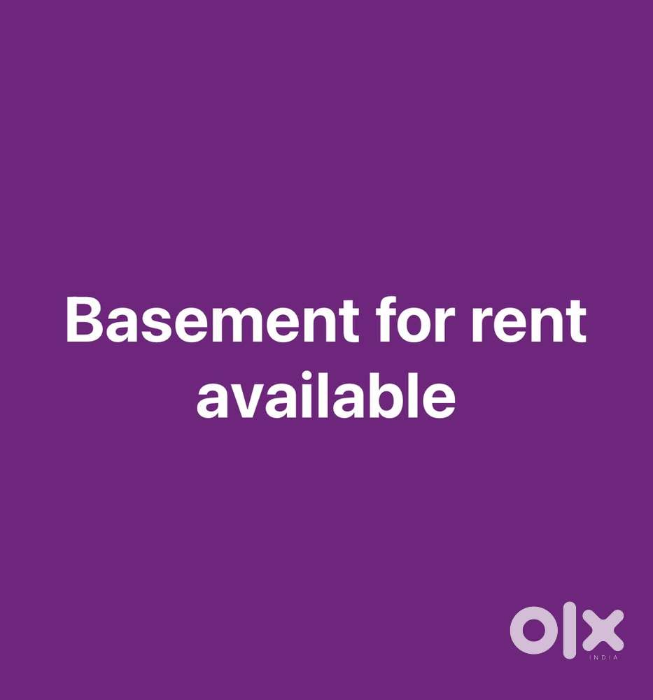 BASEMENT Available For Rent