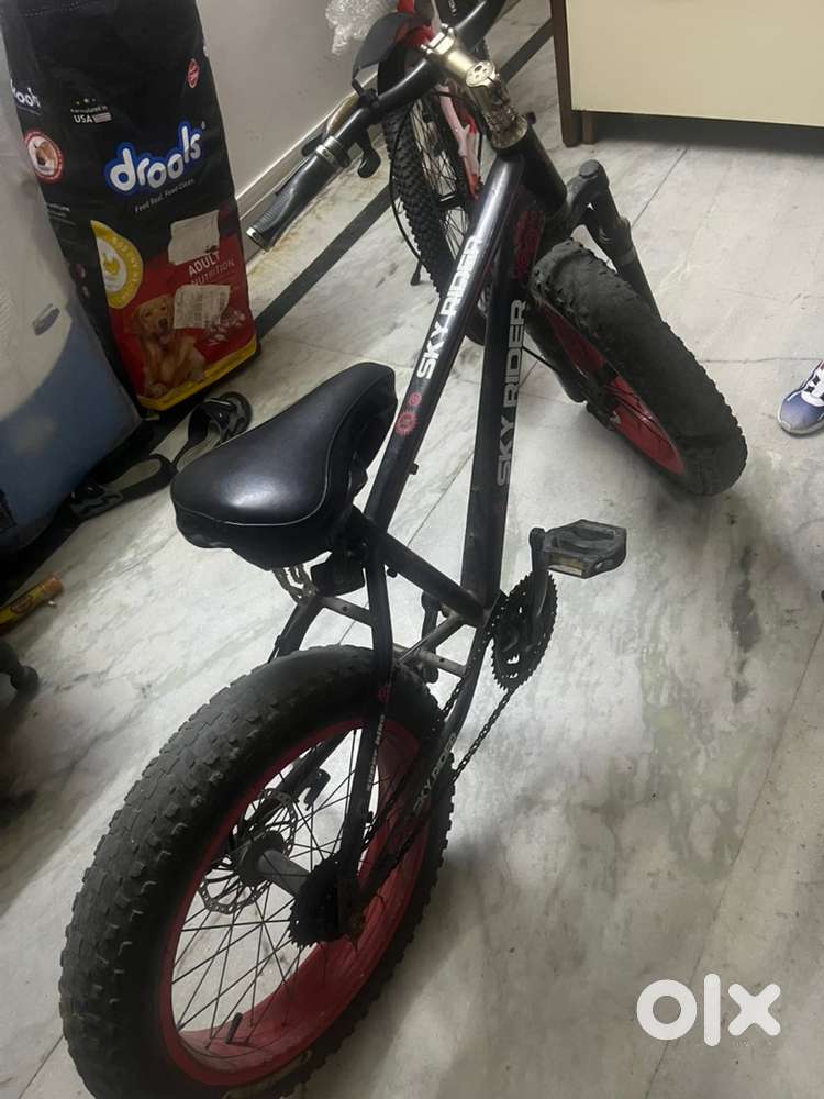 In good condition with fat tyres
