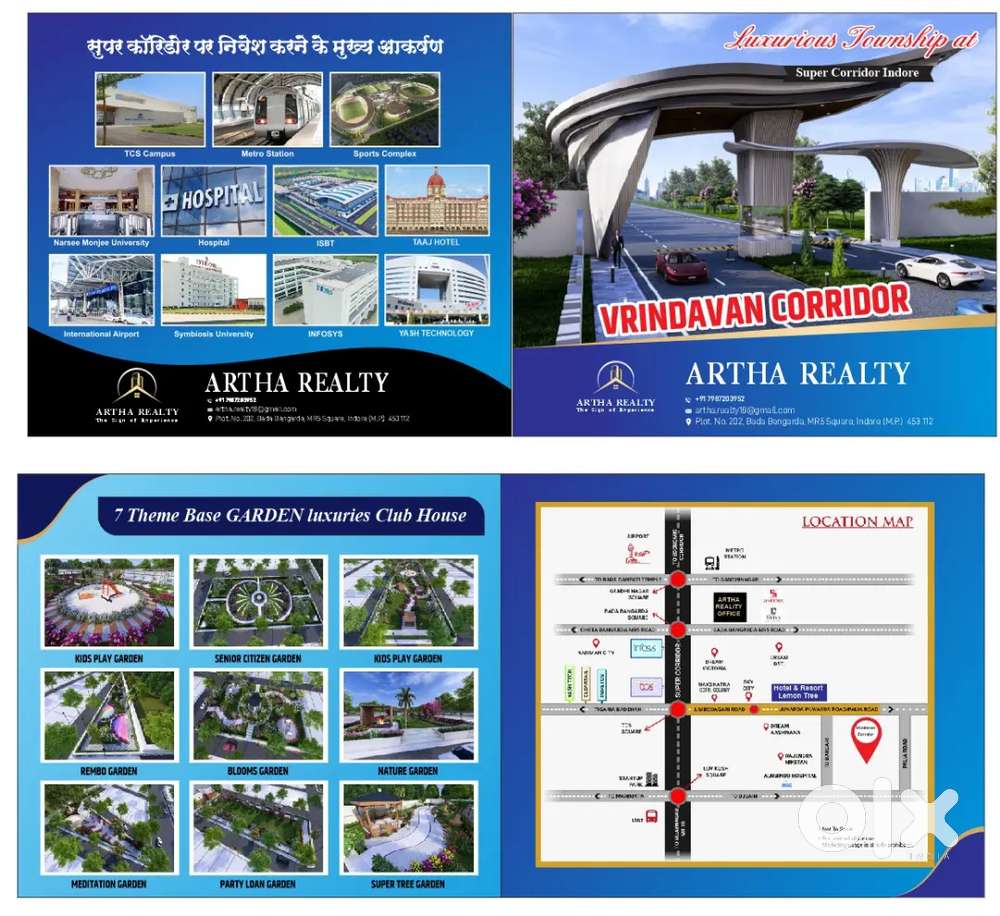 1000 Sqft Plot – Vrindavan Corridor