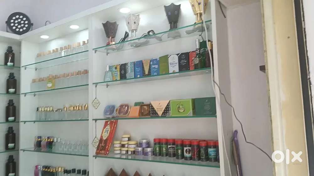 Female staff for perfume shop