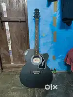 Matt black Guitar