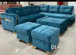 Saturday discount- Sofa set 7990, L shape sofa 15500/- Emi available