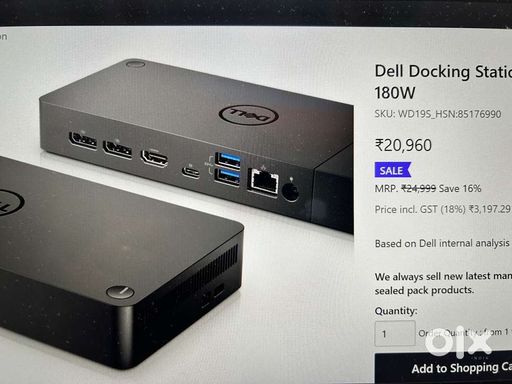 Docking Station Dell WD19S