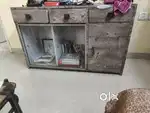 Wooden showcase