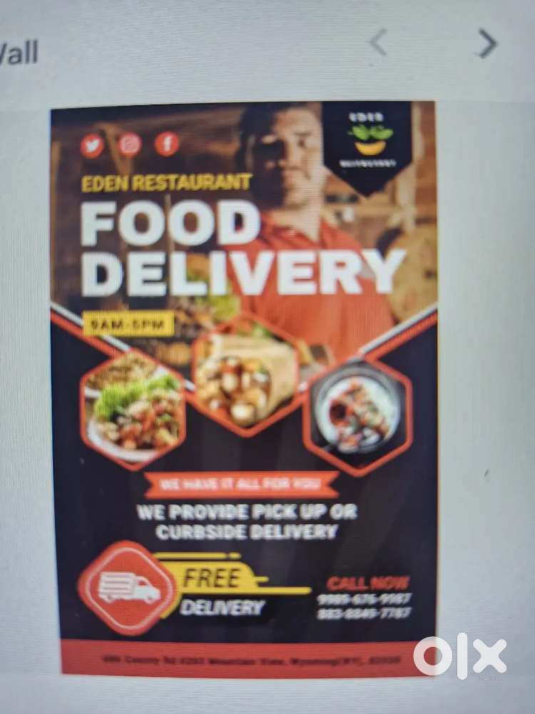 Food delivery