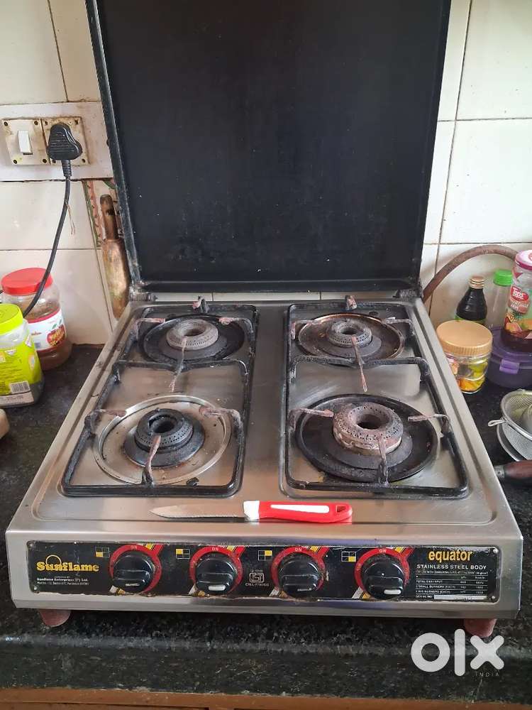 Branded Sunflame burner for sale set of 4 working condition  sector 11