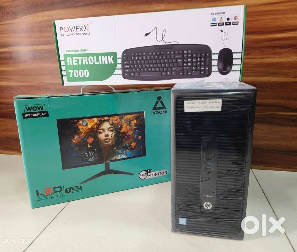 HP BRANDED 600 G2 MODEL FULL SET DESKTOP INTEL CORE I5 6TH GEN PROCESS