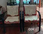 Metal sofa set