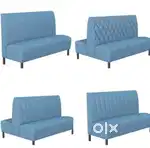 Single seat sofa 2 seater restaurant sofa purchase from direct factory