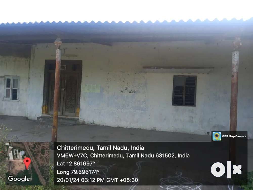 Erivakkam Land nd building for sale