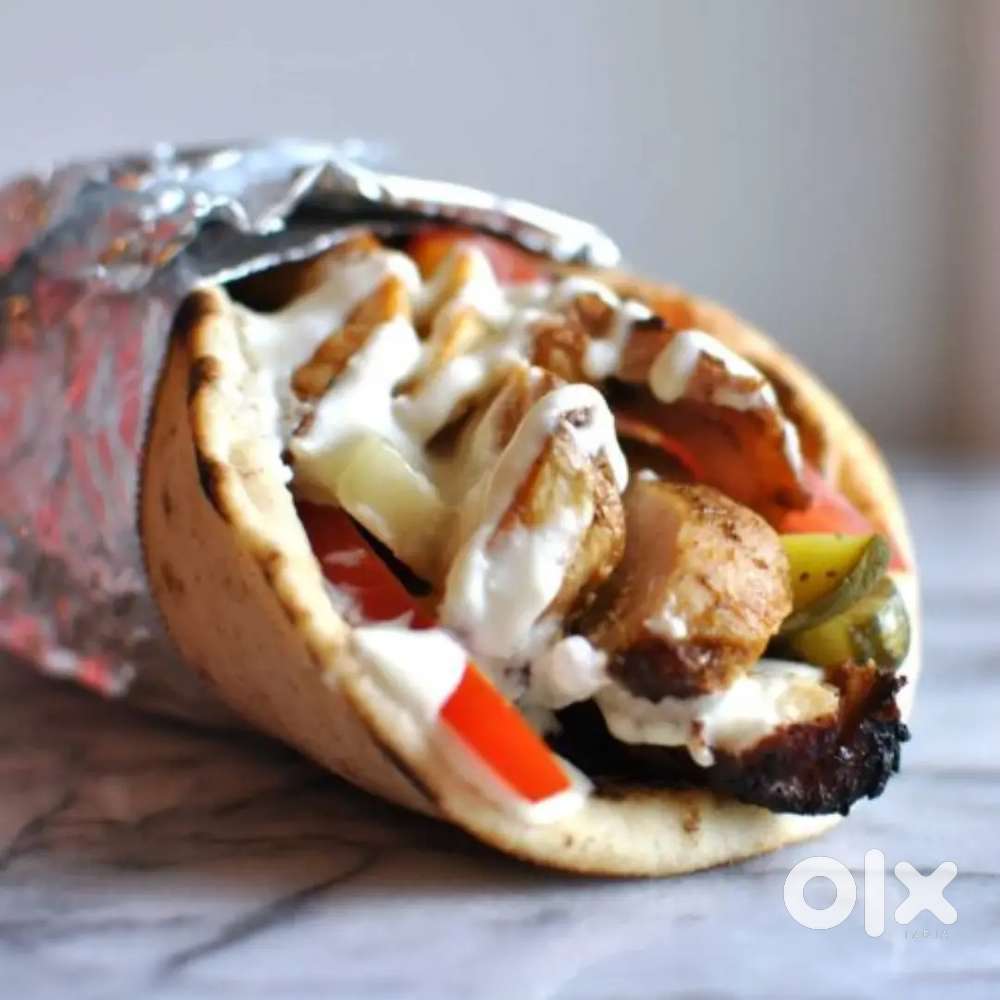 I am chef burger wrap sandwich wings shawarma