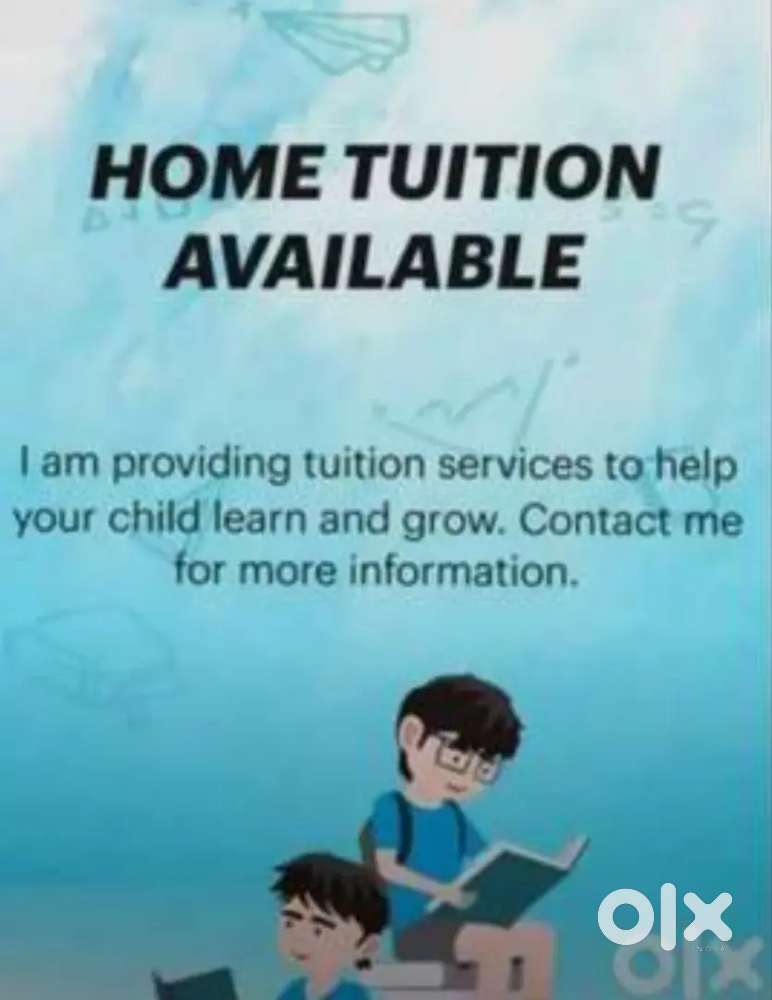 Mai ek Home tutor hu home tuition padhwane ke liye sampark kare