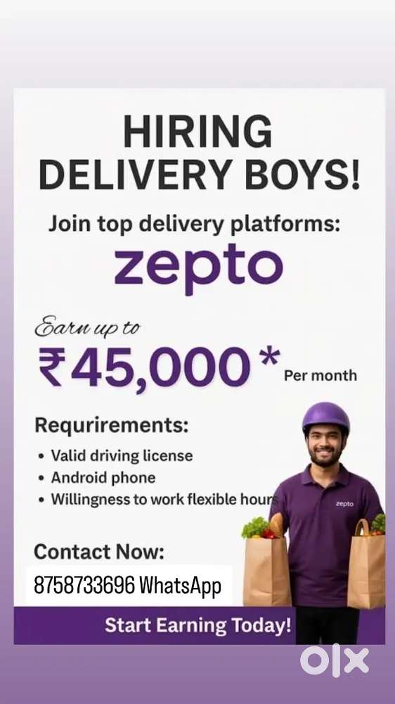 Zepto delivery boy