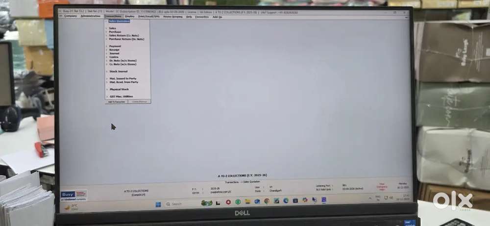 Billing person required