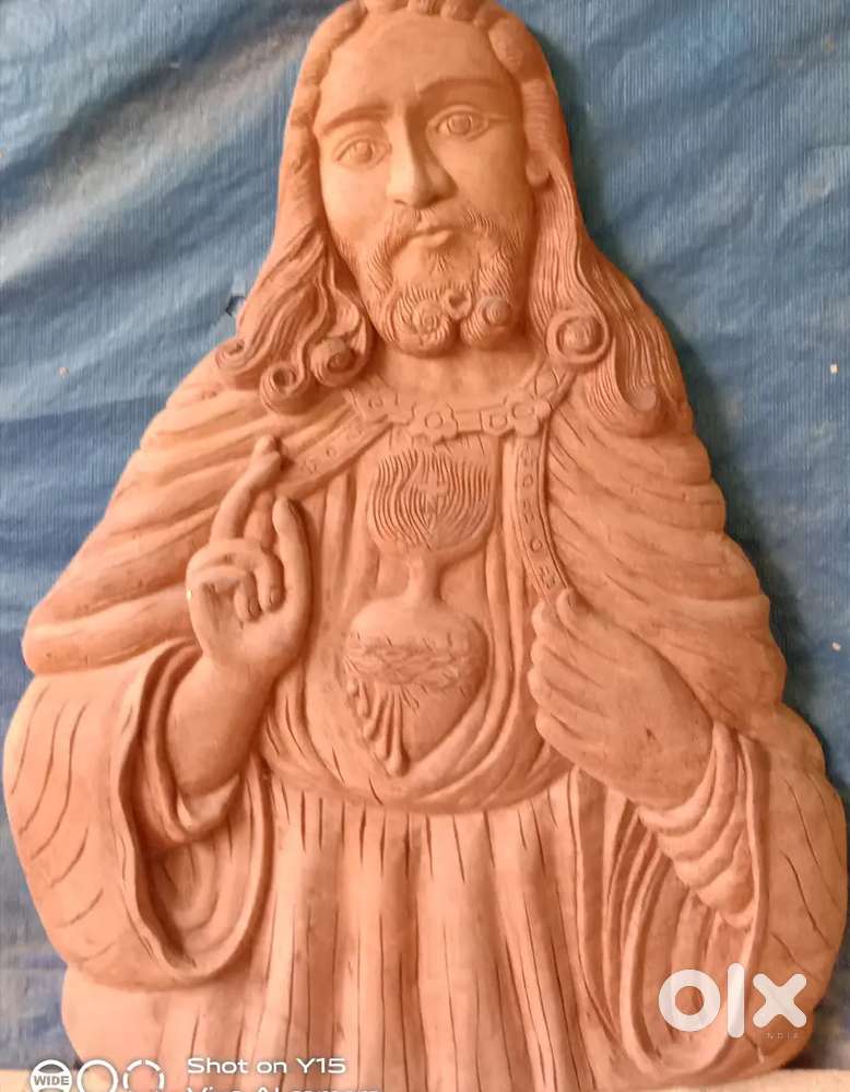 Jesus Christ wooden carving