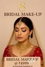 Bridal Make over+jewellery set