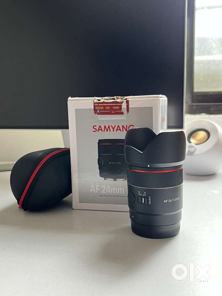 Samyang 24mm 1.8 lens for Sony E-mount  1 yr warranty  Full Frame