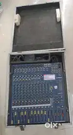 Dj audio mixer 25k& powered speakers sound system 20k