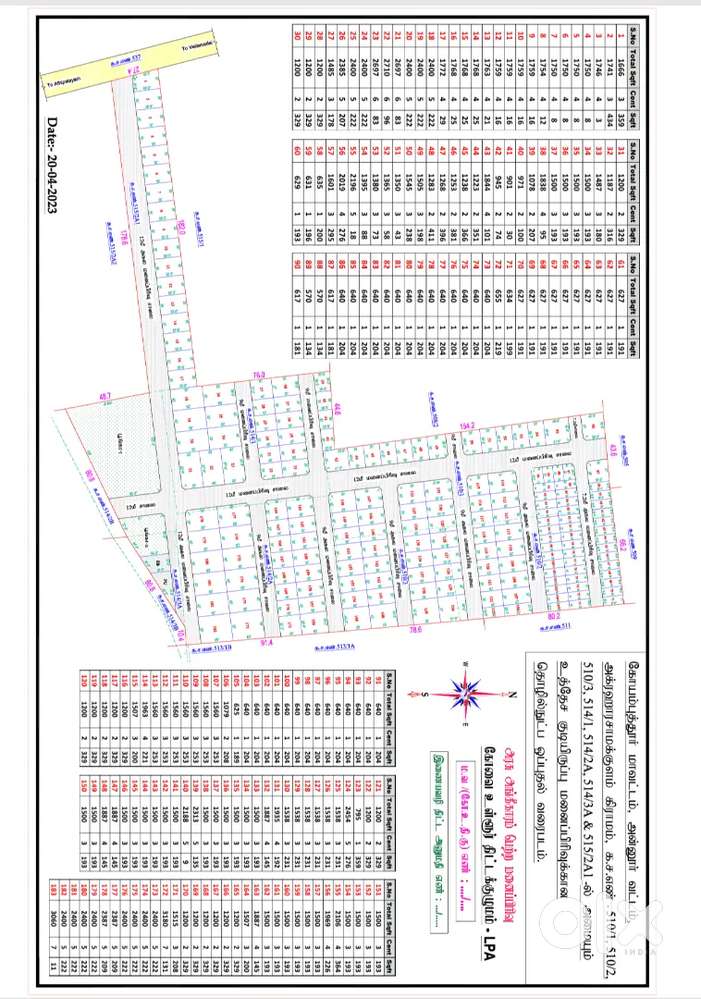 South facing 30*50 plot