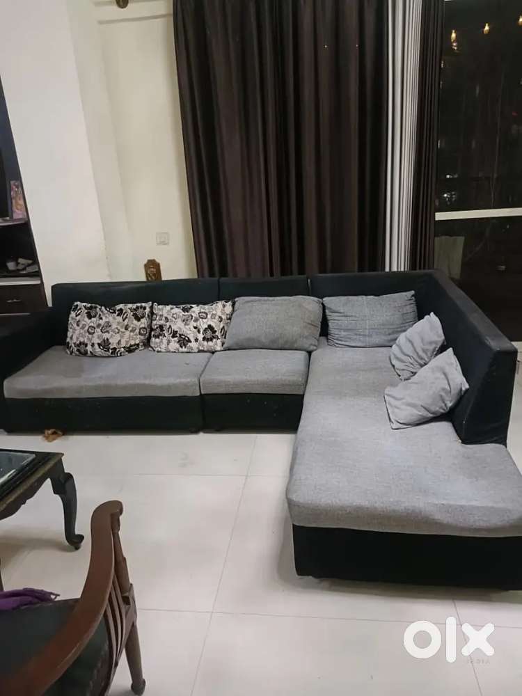 L Sape 7 seater SOFA with Coution @ 4000/ Bangalore Platinum City