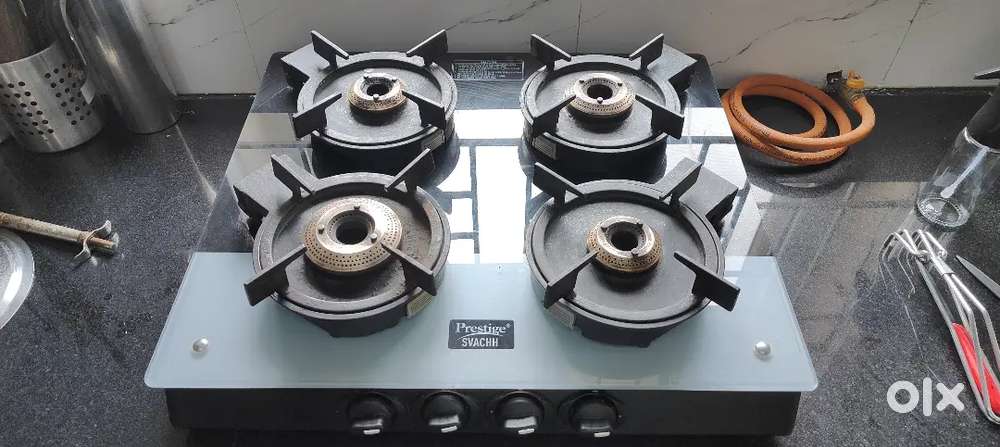 Prestige swachh  4 burner gas stove
