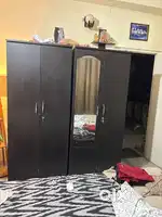 Two single wardrobe with mirror