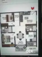 1 cr 12 lakhs Including Aminities 2bhk Ready to move Gated Community