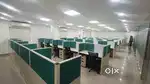 55 Workstations 4 Cabins 1 Conference plug and play office for Rent