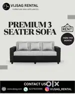 3 Seater Sofa on rent