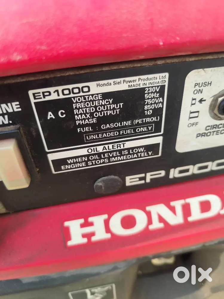 Generator Honda 1 kv call