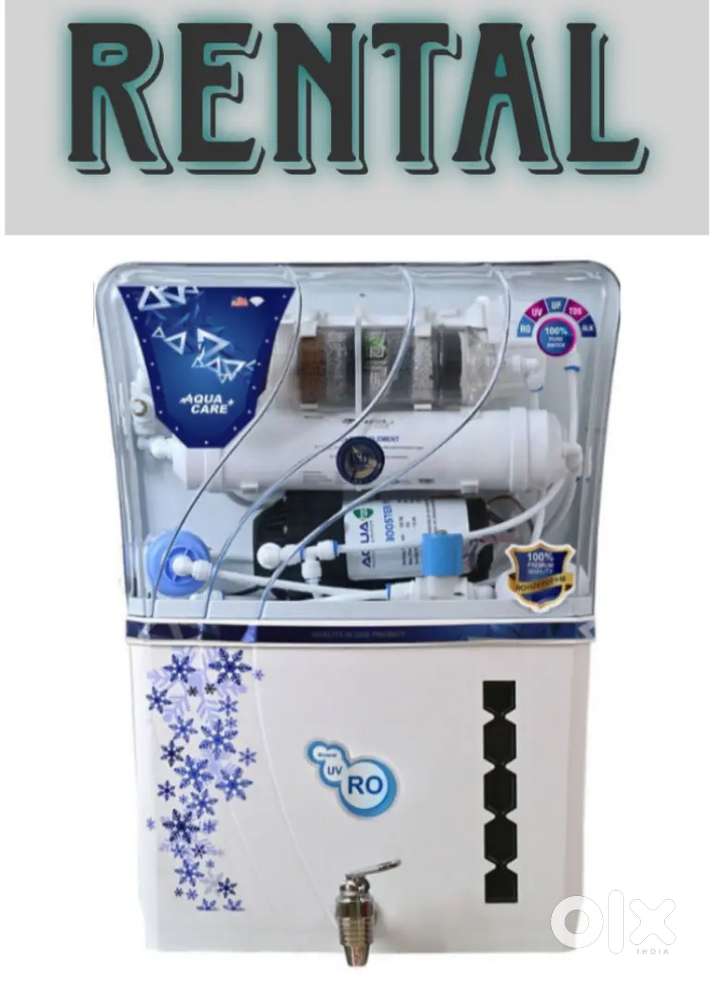 Ro water purifier available on rent