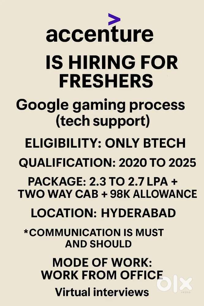 DM for backdor MNC company