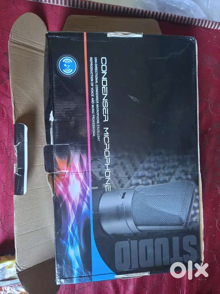 Cezo Condenser microphone set with live voice card