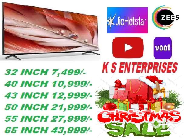 WINTER SUPER OFFER 43 INCHES  SMART, 4K UHD LED TV IN 12,999 ONLY.