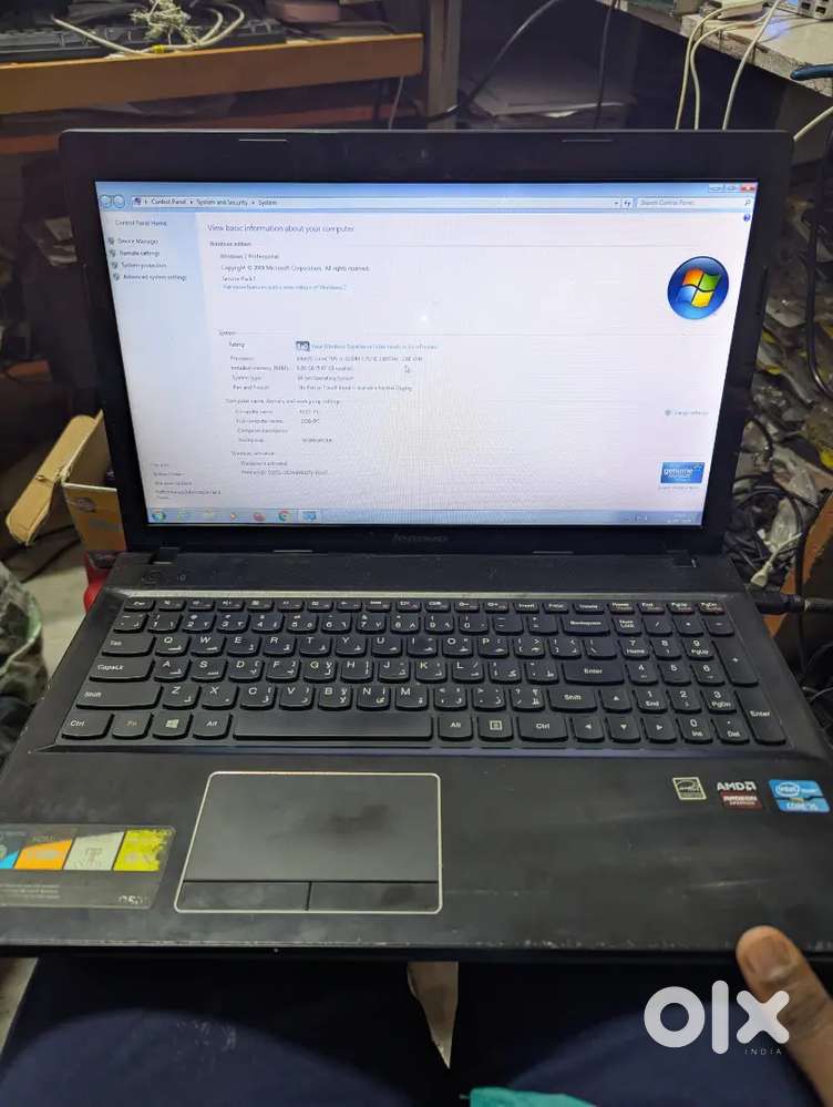 Lenova laptop with charger available