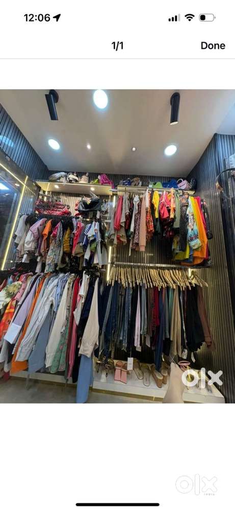 Sales girl for clothing store