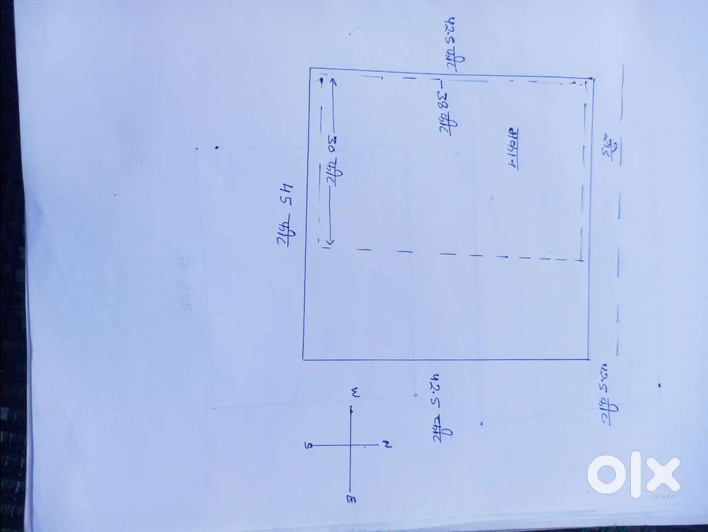 Land and house with kitchen and bathroom with 5 bedrooms