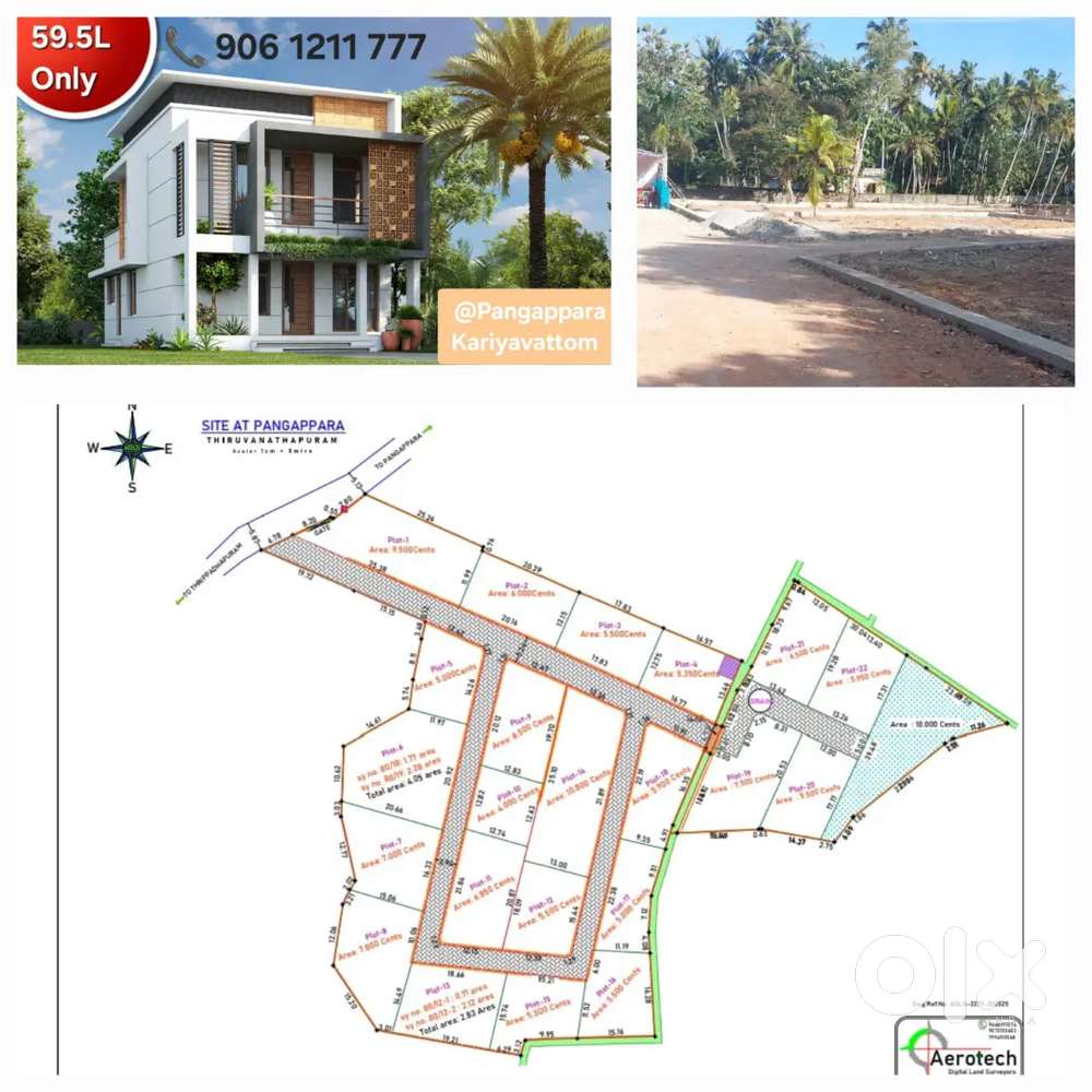 Customised Villas near Kariyavattom pangappara