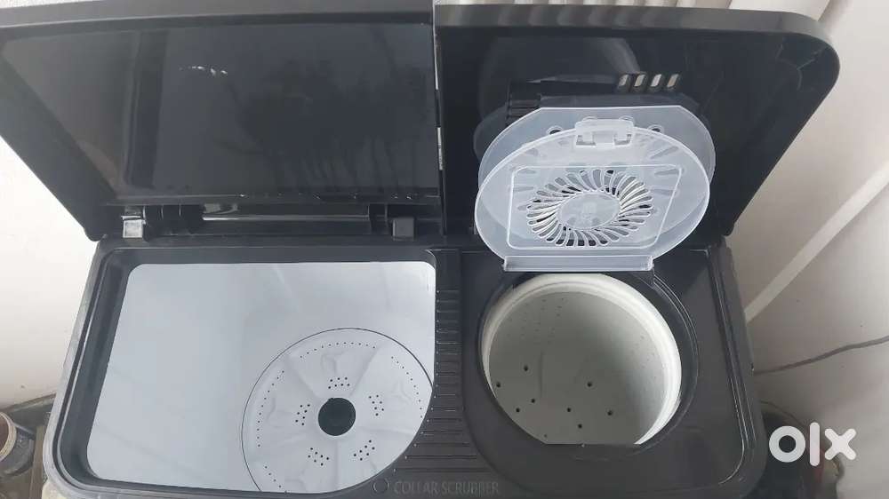 5 months New semi automatic washing machine